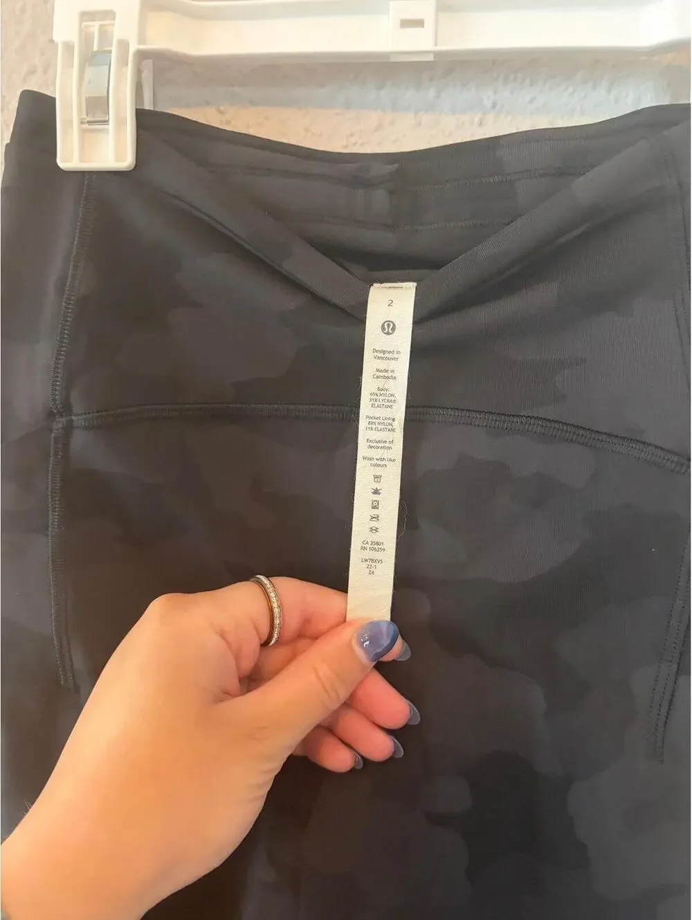 Lululemon Swift Speed High-Rise Short 8in inseam Heritage 265 Camo Deep Coal Mul